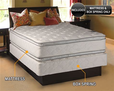 queen mattress full box spring